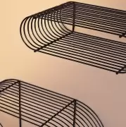 Półka Curva 40 cm czarna AYTM