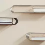 Półka Curva 40 cm srebrna AYTM