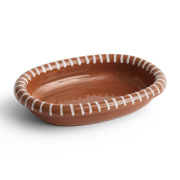 Półmisek Barro 27 cm brązowy Hay