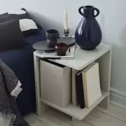 Pudełko Tenna 20 cm jasnoszare Broste Copenhagen
