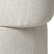 Pufa Plyo 43 cm złamana biel Ferm Living
