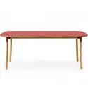 STÓŁ FORM 200X95 CM CZERWONY NORMANN COPENHAGEN