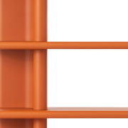Regał Bonbon 230 cm rdzawo-czerwony miniforms