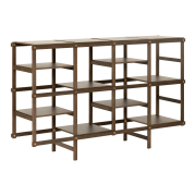 Regał modułowy Frame medium ciemny dąb Design House Stockholm