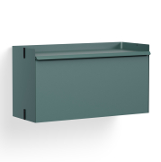 Regał modułowy Pier System 131 niebieski - anodowane aluminium HAY