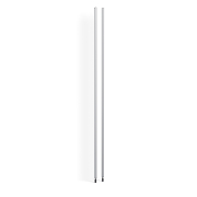Regał modułowy Pier System 131 biały - anodowane aluminium HAY