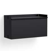 Regał modułowy Pier System 131 czarny - anodowane aluminium HAY
