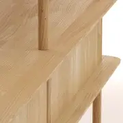 Regał Paroo 212 cm dąb zimny
