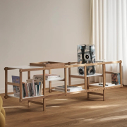 Regał modułowy Frame Low Design House Stockholm