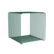 Regał modułowy Panton Wire z półką ciemnozielony Montana