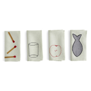 Serwetki Sobremesa 4 szt. zielone HAY