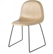 Krzesło Drewniane 3D Na Płozach Dąb-Buk Gubi