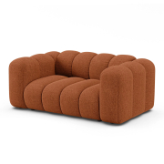 Sofa 2-osobowa Lupine ceglasty szenil Micadoni