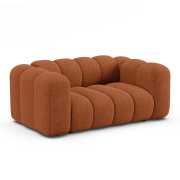 Sofa 2-osobowa Lupine ceglasty szenil Micadoni