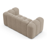 Sofa 2-osobowa Lupine ciemnobeżowy szenil Micadoni