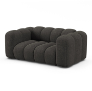 Sofa 2-osobowa Lupine ciemnoszary szenil Micadoni