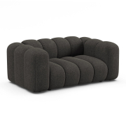Sofa 2-osobowa Lupine ciemnoszary szenil Micadoni
