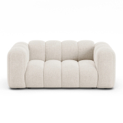 Sofa 2-osobowa Lupine jasnobeżowy szenil Micadoni