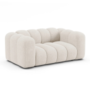 Sofa 2-osobowa Lupine jasnobeżowy szenil Micadoni