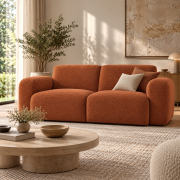 Sofa 2-osobowa Molino ceglasta Micadoni