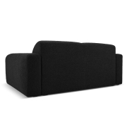 Sofa 2-osobowa Molino czarna Micadoni