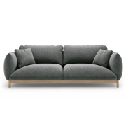Sofa 3-osobowa Ada ciemnoszara Micadoni