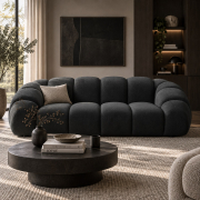 Sofa 3-osobowa Diana antracytowa Micadoni
