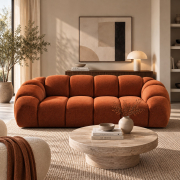 Sofa 3-osobowa Diana ceglasta Micadoni