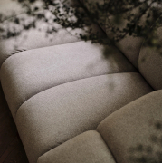 Sofa 3-osobowa Diana ciemnobeżowa Micadoni