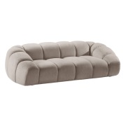 Sofa 3-osobowa Diana ciemnobeżowa Micadoni