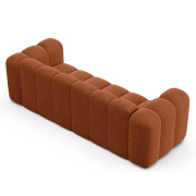 Sofa 3-osobowa Lupine ceglasty szenil Micadoni