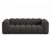 Sofa 3-osobowa Lupine ciemnoszary szenil Micadoni
