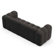 Sofa 3-osobowa Lupine ciemnoszary szenil Micadoni