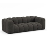 Sofa 3-osobowa Lupine ciemnoszary szenil Micadoni
