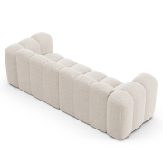 Sofa 3-osobowa Lupine jasnobeżowy szenil Micadoni