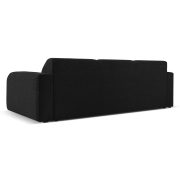 Sofa 3-osobowa Molino czarna Micadoni