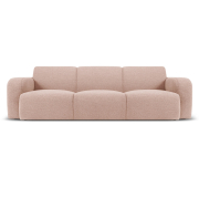 Sofa 3-osobowa Molino różowa Micadoni