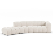 Sofa 5-osobowa Lupine jasnobeżowy szenil Micadoni
