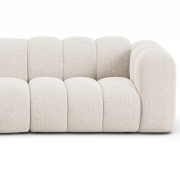 Sofa 5-osobowa Lupine jasnobeżowy szenil Micadoni
