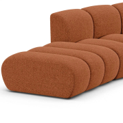 Sofa 5-osobowa Lupine ceglasty szenil Micadoni