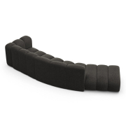 Sofa 5-osobowa Lupine ciemnoszary szenil Micadoni