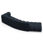 Sofa 5-osobowa Lupine granatowy szenil Micadoni
