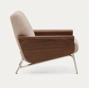 Sofa Amsen 2-osobowa jasnobrązowa Kave Home