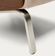 Sofa Amsen 2-osobowa jasnobrązowa Kave Home