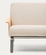 Sofa Amsen 2-osobowa beżowa Kave Home