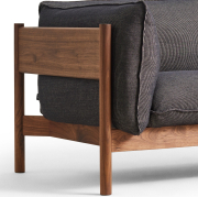 Sofa Arbour 2 os. Yuma 1010 - olejowany orzech HAY