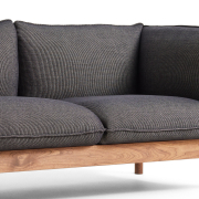 Sofa Arbour 2 os. Yuma 1010 - olejowany orzech HAY