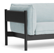 Sofa Arbour 3 osobowa Raas 722 - czarny lakierowany buk HAY