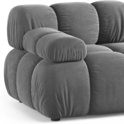 Sofa Bellis 2-osobowa szara Micadoni
