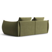 Sofa Bloom 3-osobowa zielony welur Micadoni